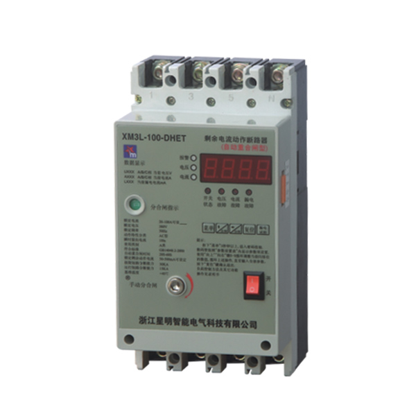 自動(dòng)重合閘型智能三相剩余電流動(dòng)作斷路器集成了傳統(tǒng)的斷路器（熔斷器）、接觸器、過(guò)載（或過(guò)壓、漏電等）保護(hù)繼電器、啟動(dòng)器、隔離器等主要功能，具有遠(yuǎn)距離自動(dòng)控制和本地直接控制功能，具有面板顯示及信號(hào)報(bào)警功能，具有過(guò)壓保護(hù)、欠壓保護(hù)、過(guò)流保護(hù)、漏電保護(hù)等功能，具有體積小、可靠性高、短路分?jǐn)嗄芰?qiáng)、飛弧距離短等優(yōu)點(diǎn)。適用于三相四線(xiàn)中性點(diǎn)直接接地TT接地系統(tǒng))的低壓電網(wǎng)。用來(lái)對(duì)人身觸電危險(xiǎn)提供間接接觸保護(hù)，也可對(duì)線(xiàn)路或用電的接地故障、過(guò)電流、短路等進(jìn)行保護(hù)?！?></div>
          <div   id=